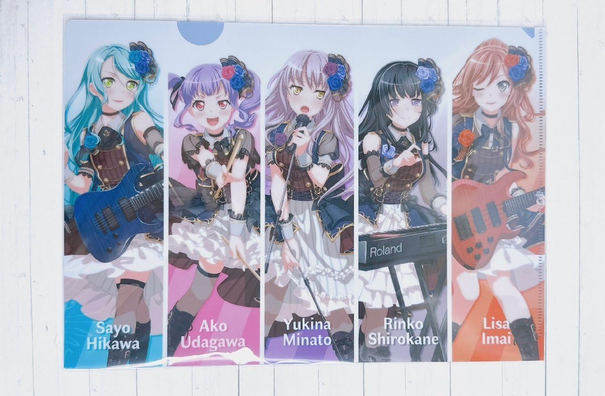 希少　BanG Dream! バンドリ A5クリアファイル 希少BanG Dream! バンドリ A5クリアファイル