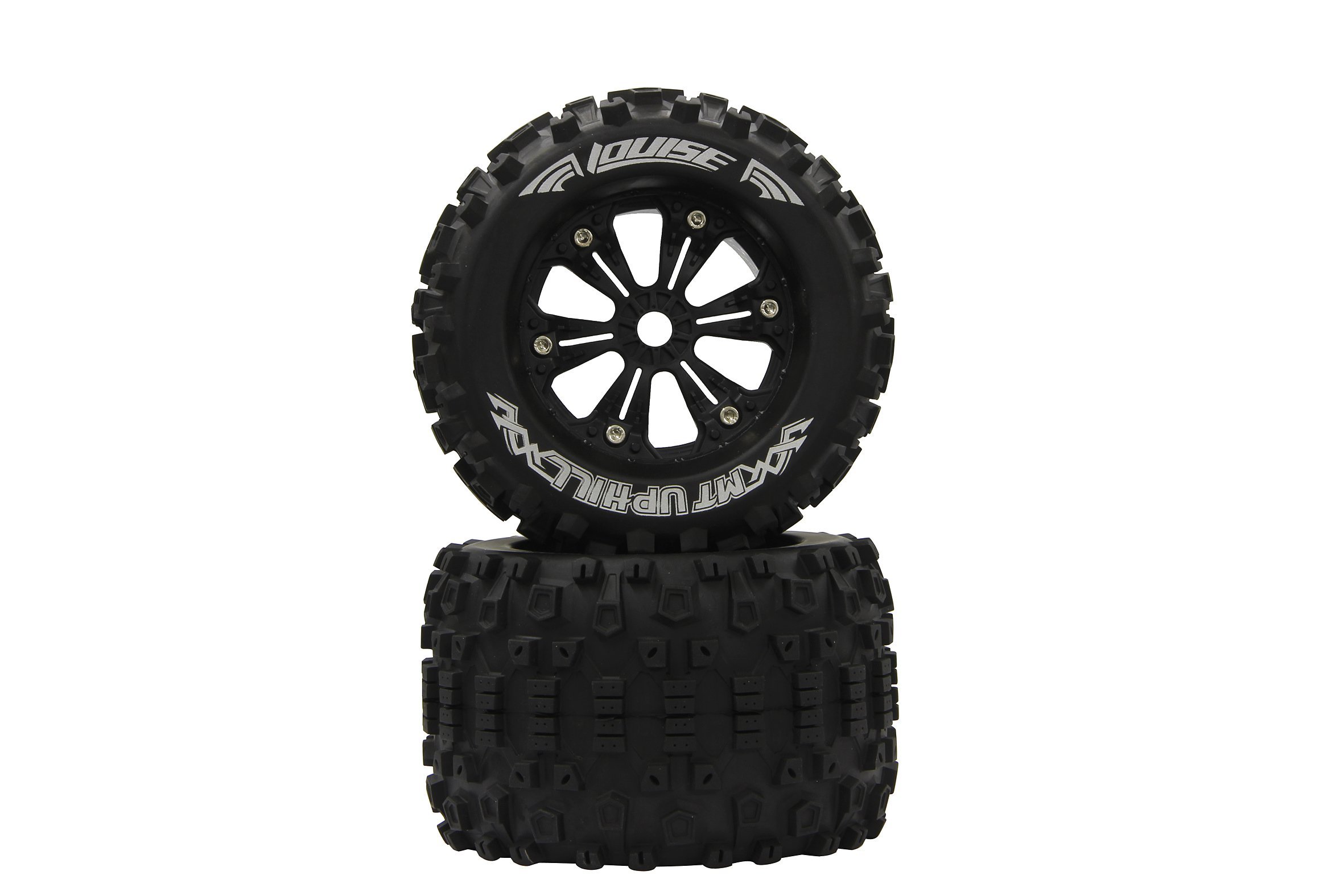 Jamara 052902 Tyre Plus Rim for 1/8 MT-Uphill Truck