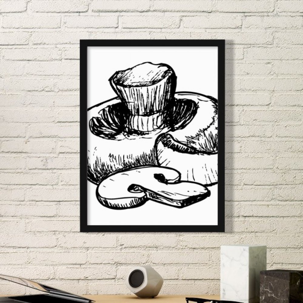 Illustration réaliste Swamm sous cadre noir pour sublimer votre salon