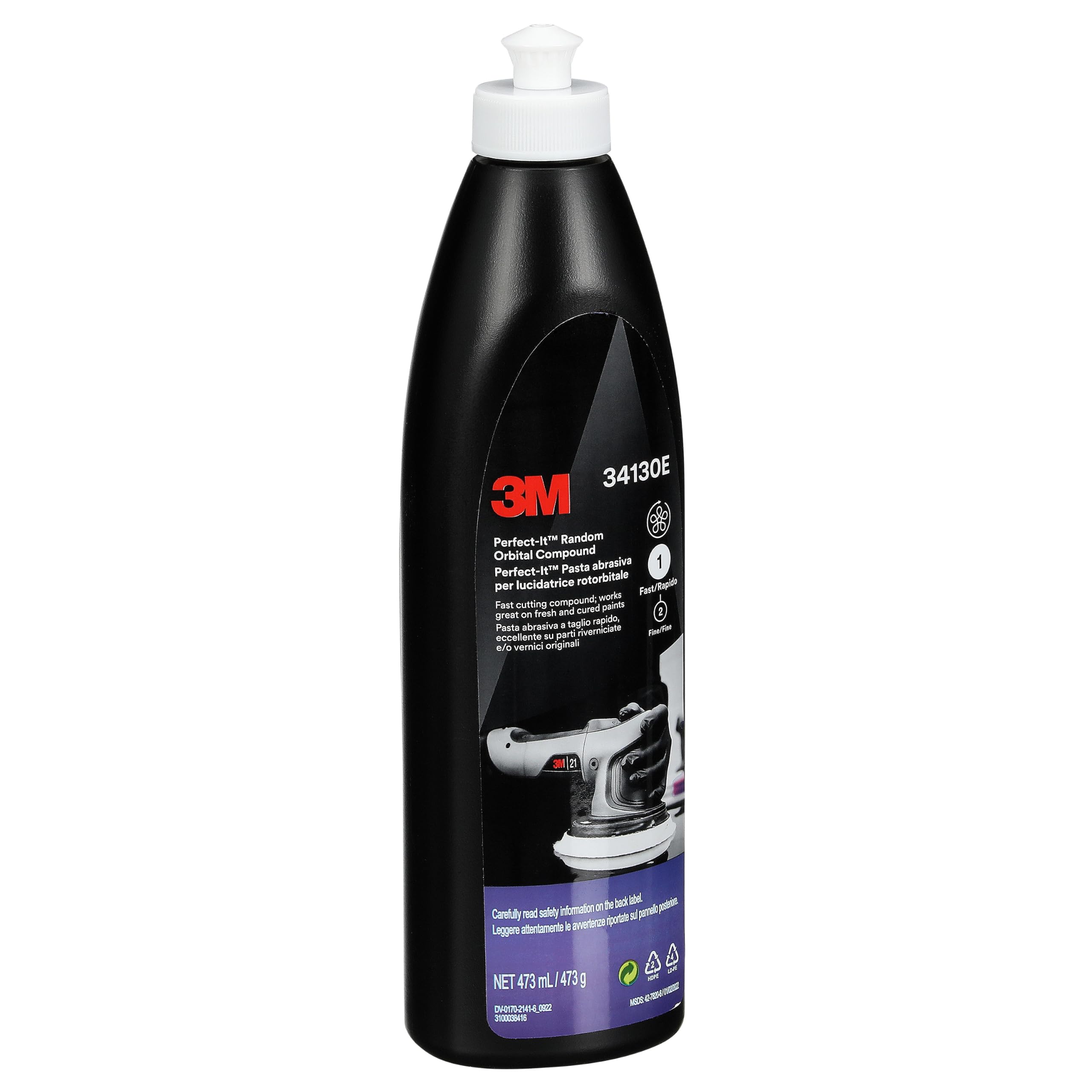 3M Perfect-It Liquide de polissage pour système roto-orbital, 473 ml, 34130E