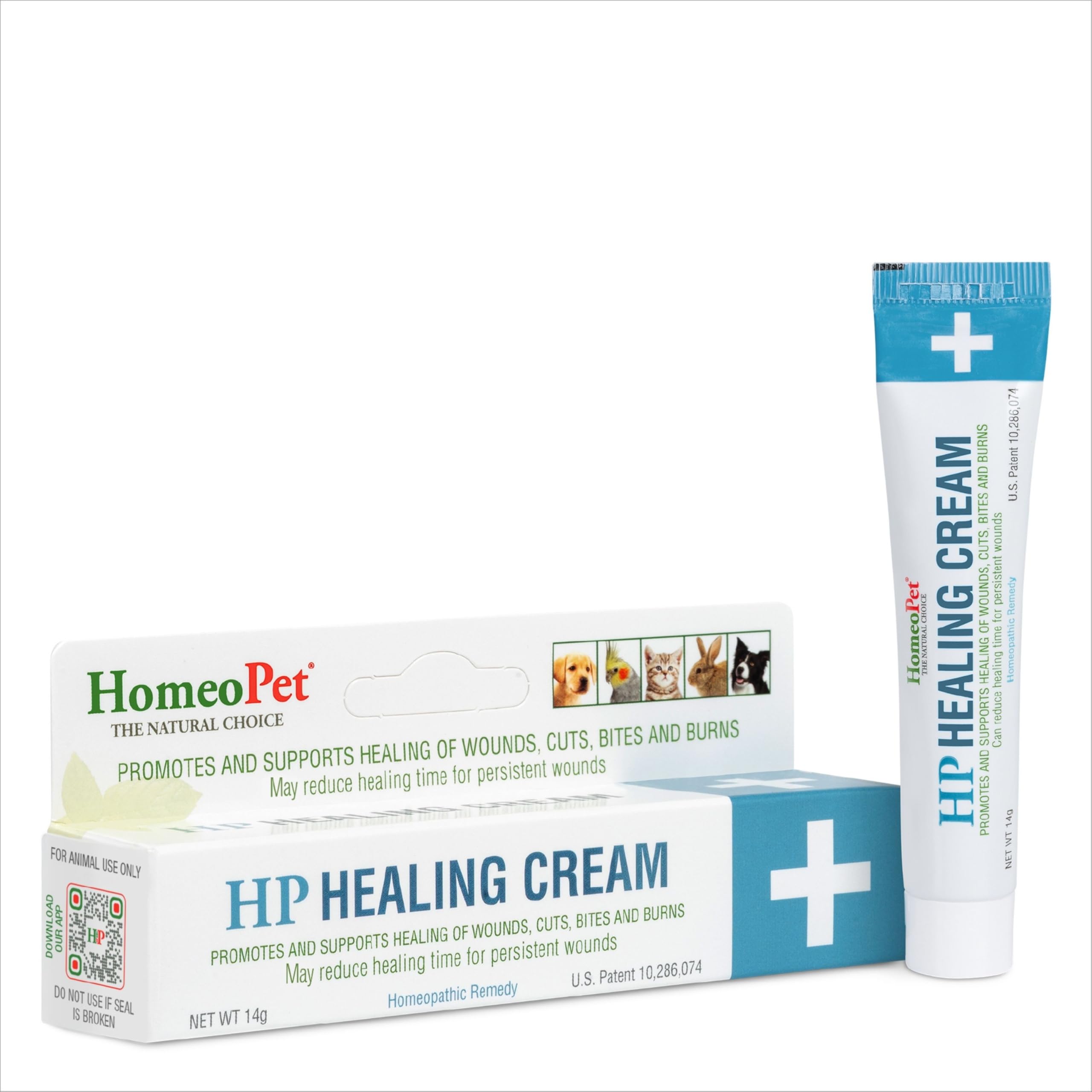 HP Healing Cream, Safe and Natural Skin-Healing Ointment for Cats and Dogs, 14 Grams