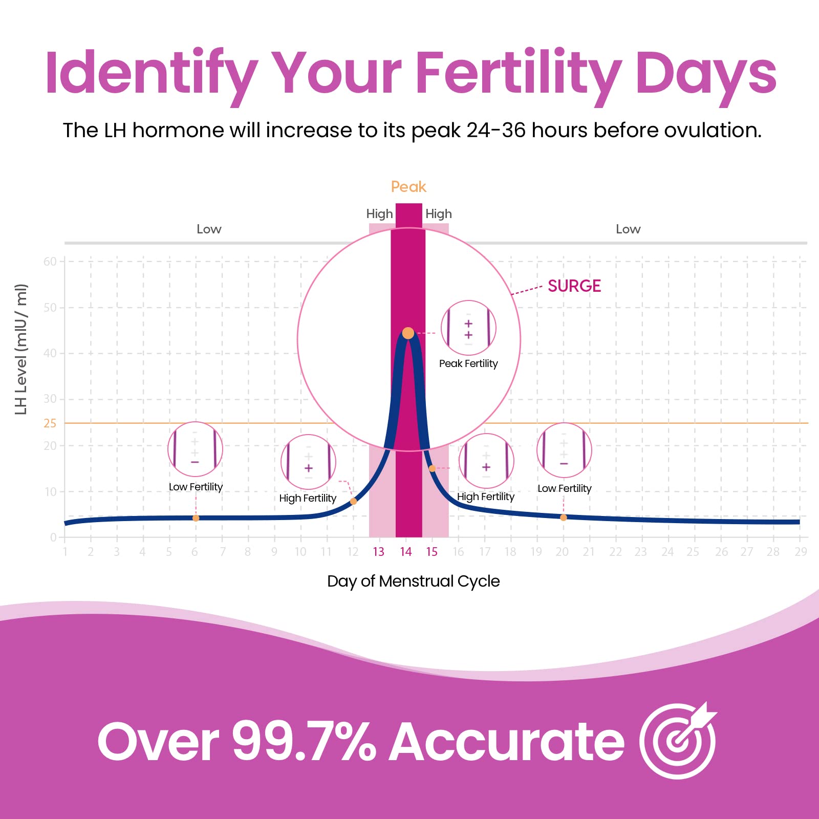 Buy Femometer Digital Ovulation Predictor Kit Includes 15Count