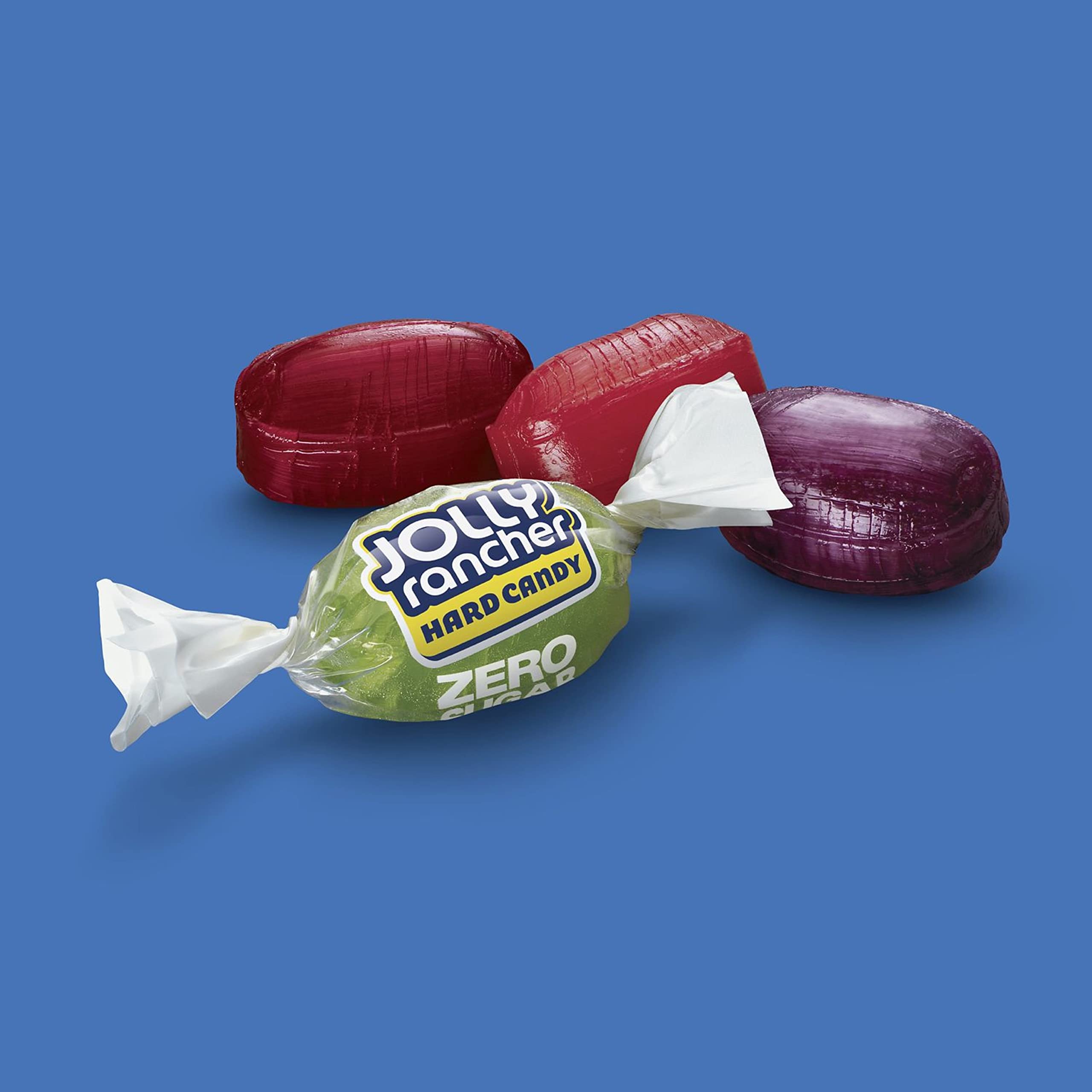 Buy JOLLY RANCHER Zero Sugar Assorted Fruit Flavored Sugar Free Hard Candy, Bulk Individually