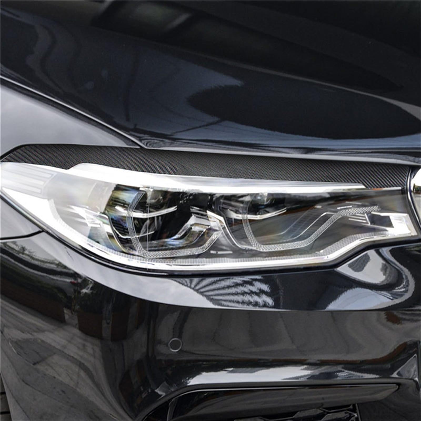 Dla G30 530i 540i M550i 2017-2023 Carbon Fiber Przedni reflektor