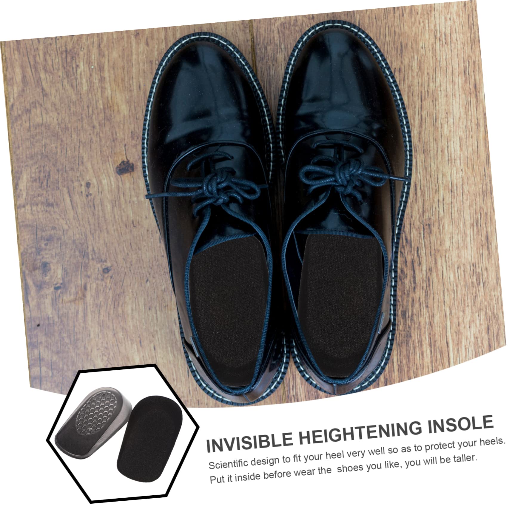 GLEAVI 3er-sets Schuhpolsterung Höhenverstellbare Einlegesohlen Robuste Und Sichere Einlagen Einlegesohlen Für Männer Und Frauen 4 Stück * 3