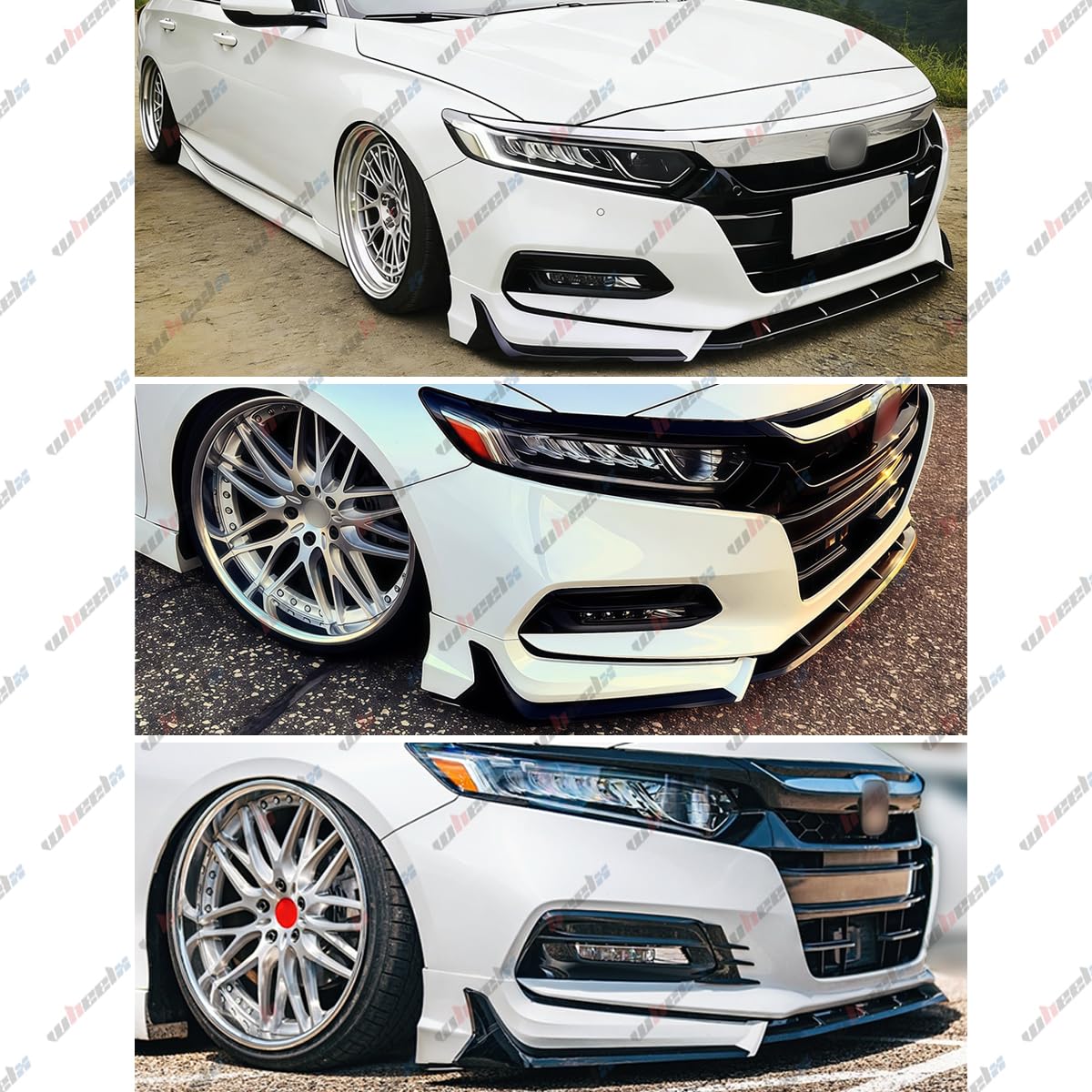 Amazon.com: WheelX Front Bumper Lip Compatible with 2018-2020