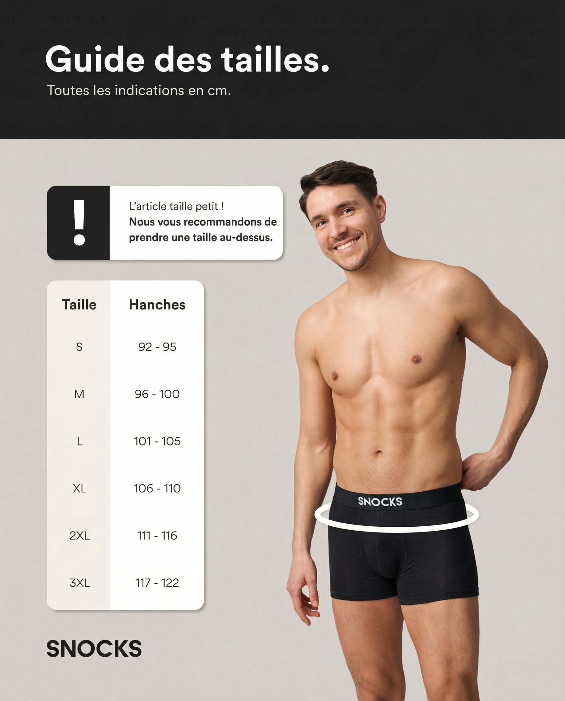 Snocks Boxer Homme Coton – Lot de 6 – Caleçons en Coton Bio GOTS | Confort Maximum sans Étiquette, Ne S’enroule Pas, Ne Coupe Pas – Sous-Vêtements Respirants pour Toutes Tailles S-5XL
