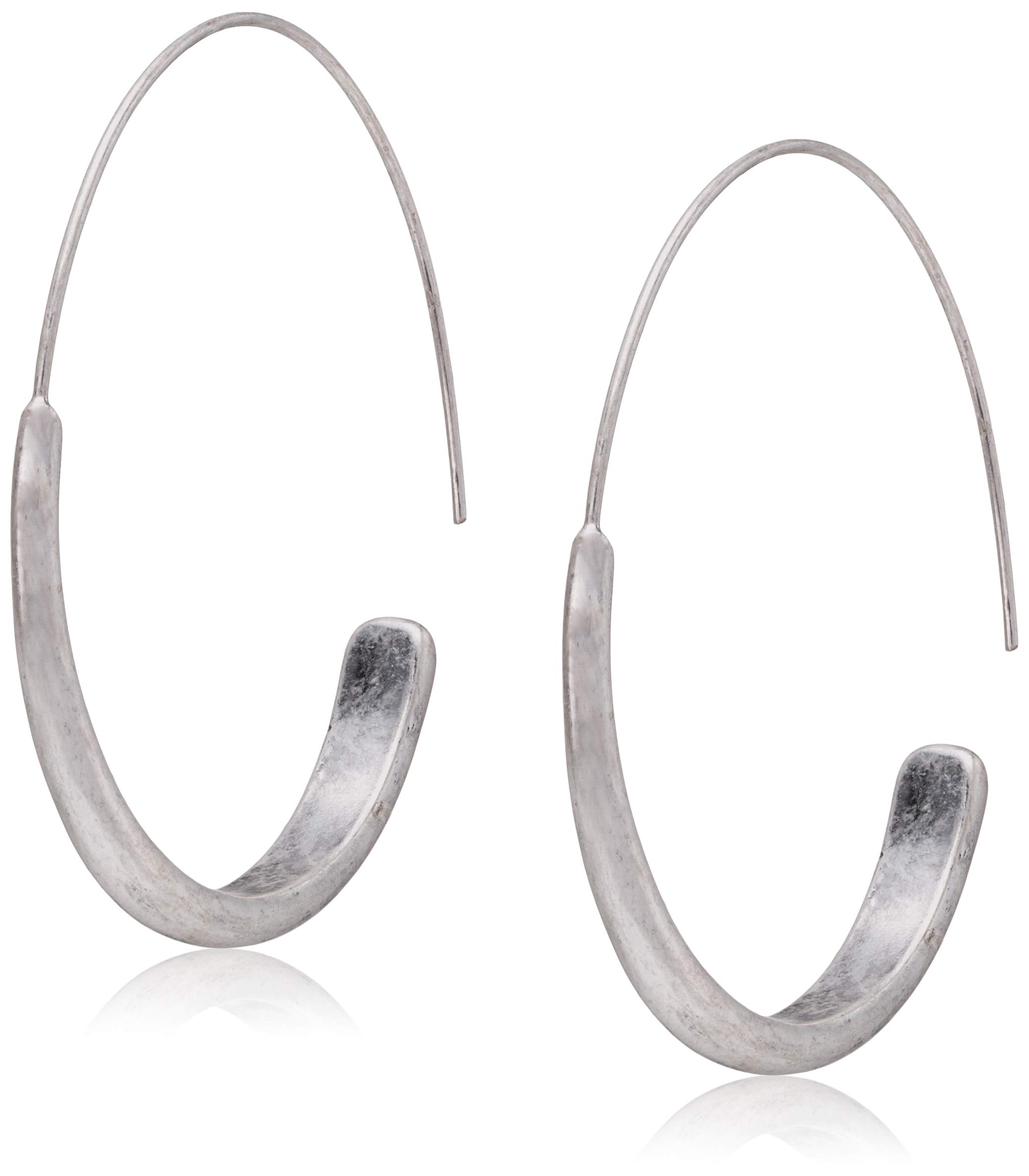 Lucky BrandWomen's Brushed Hoop Earrings