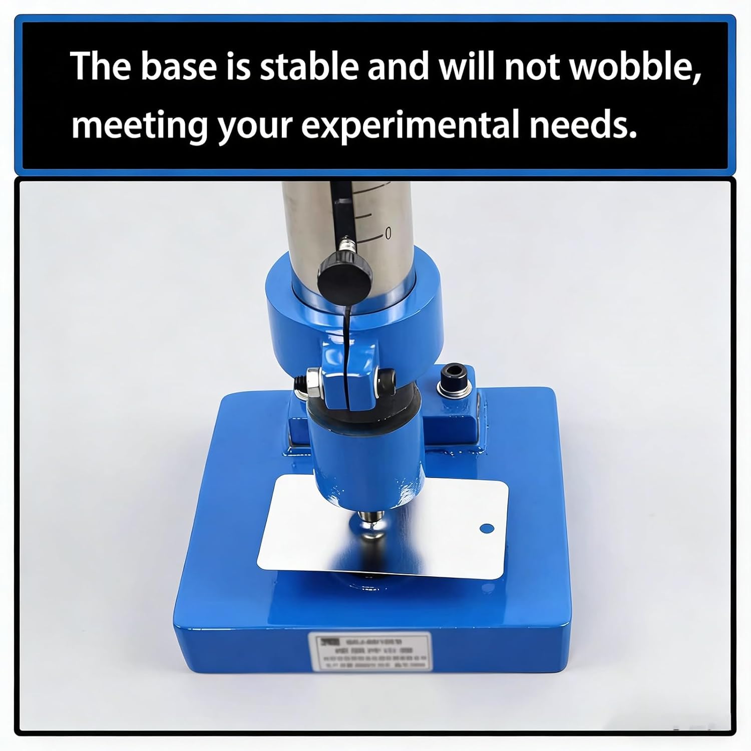 Coating Impact Resistance Tester Machine, Drop Weight Tool for Paint Film Evaluation & Metal Surface Durability, Selectable Height 0.5M/1M/1.2M Measurement for Laboratory Coating Quality Testing