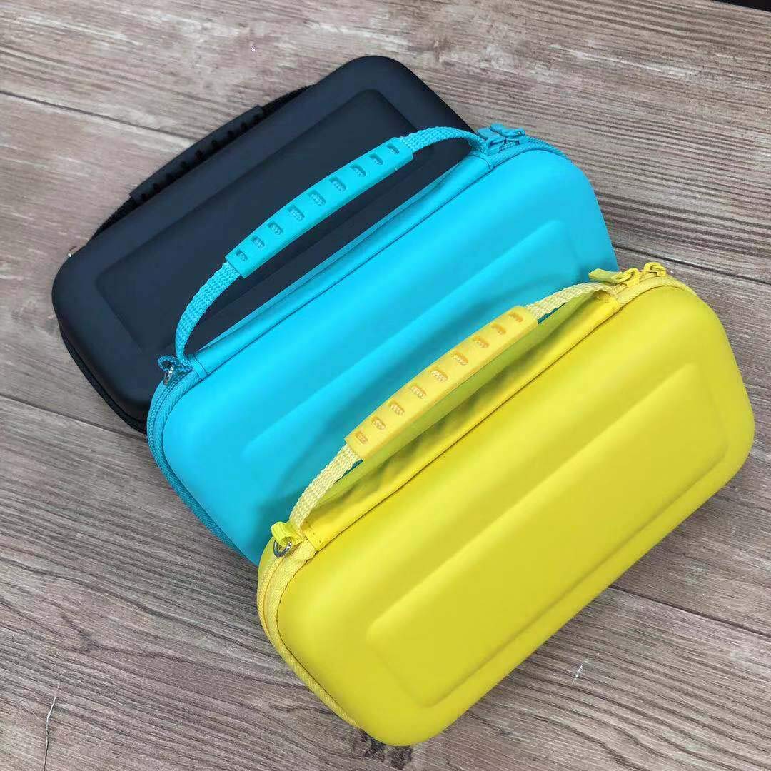 Orzly Carry Case for Nintendo Switch Lite - Portable Travel Carry Case with storage for Switch Lite Games & Accessories [Solid Black] - Image 9