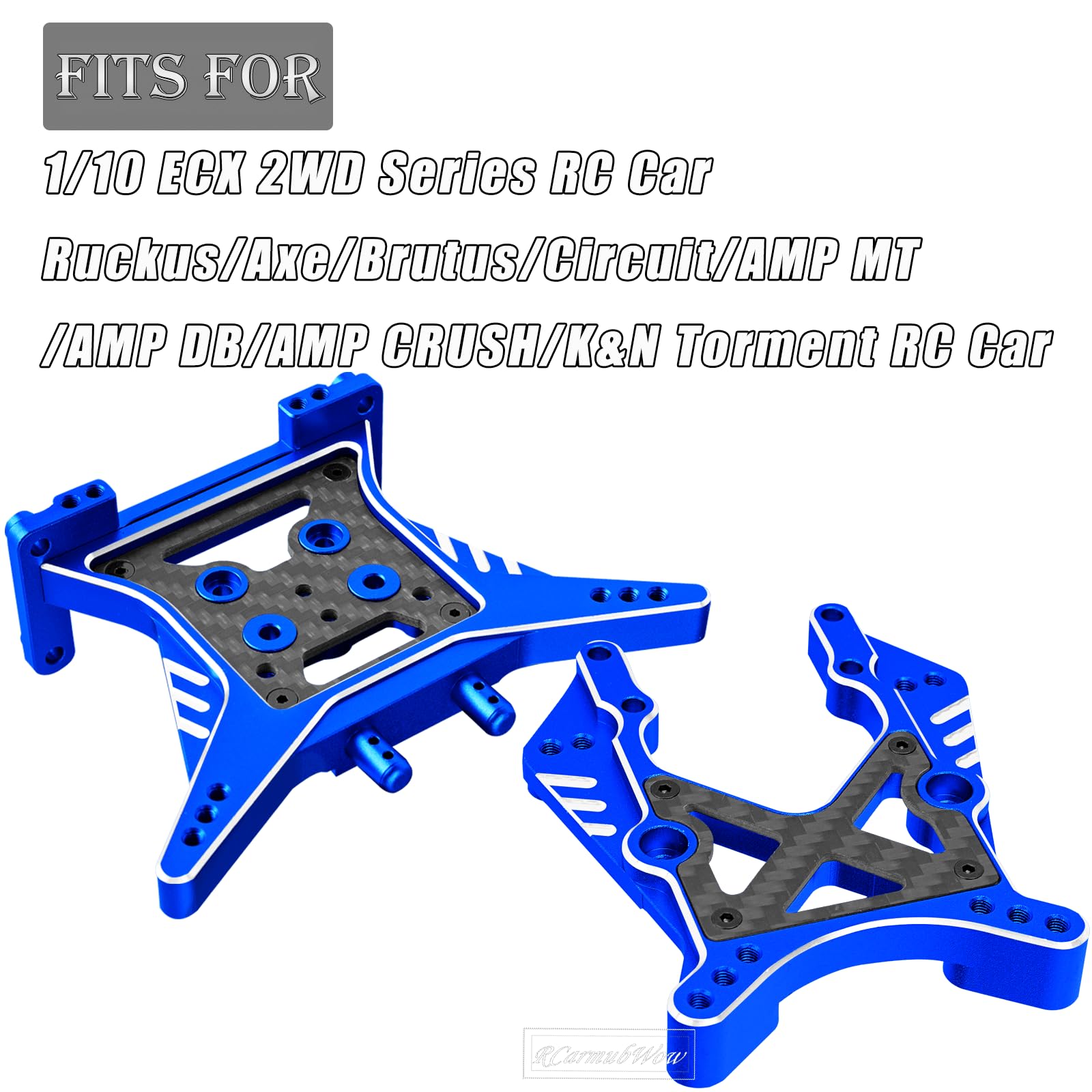 Core RC CR836 - High Response Spring, Medium Length, Purple (4.9) (2)