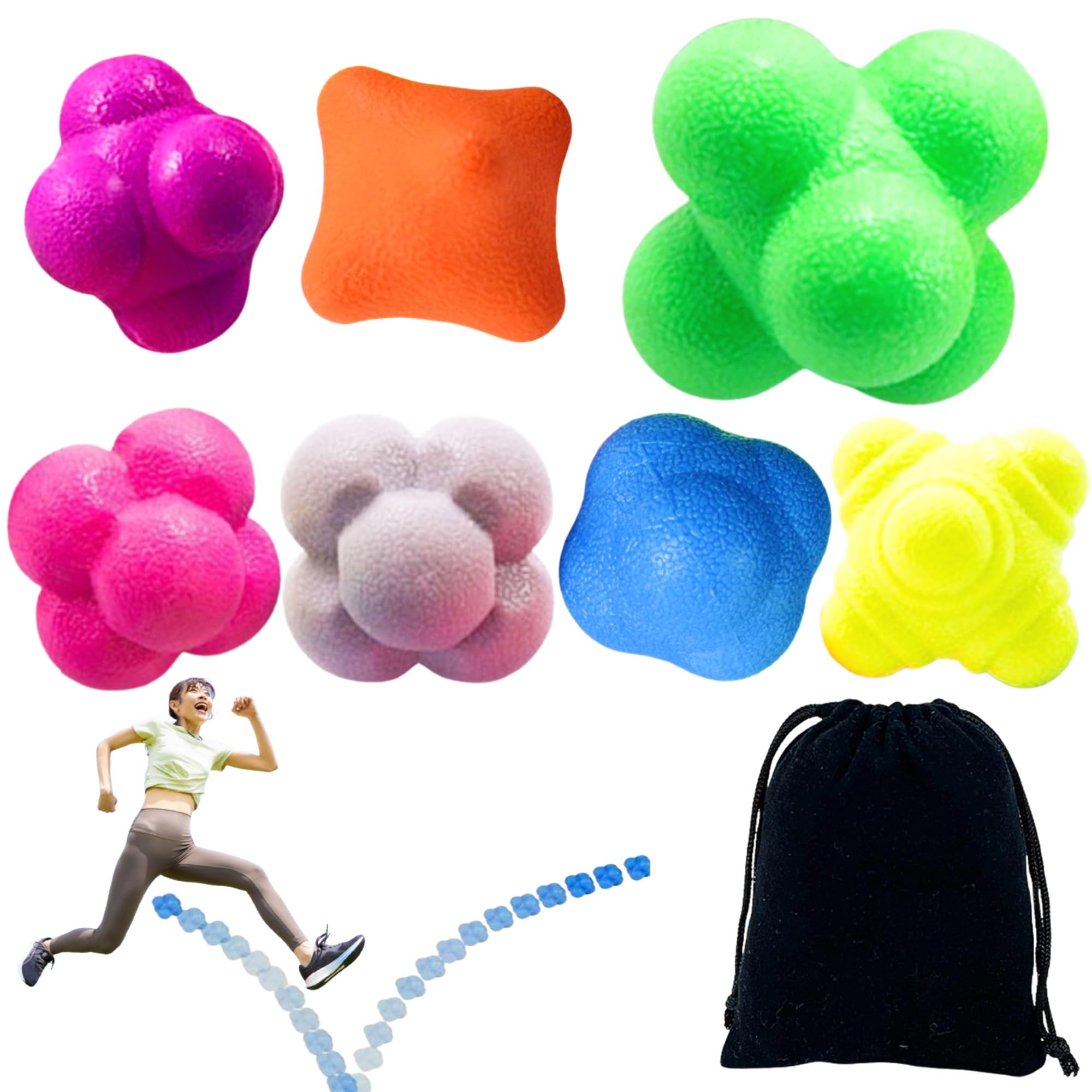 Amazon | merrytime リアクションボール 7個セット 反射神経