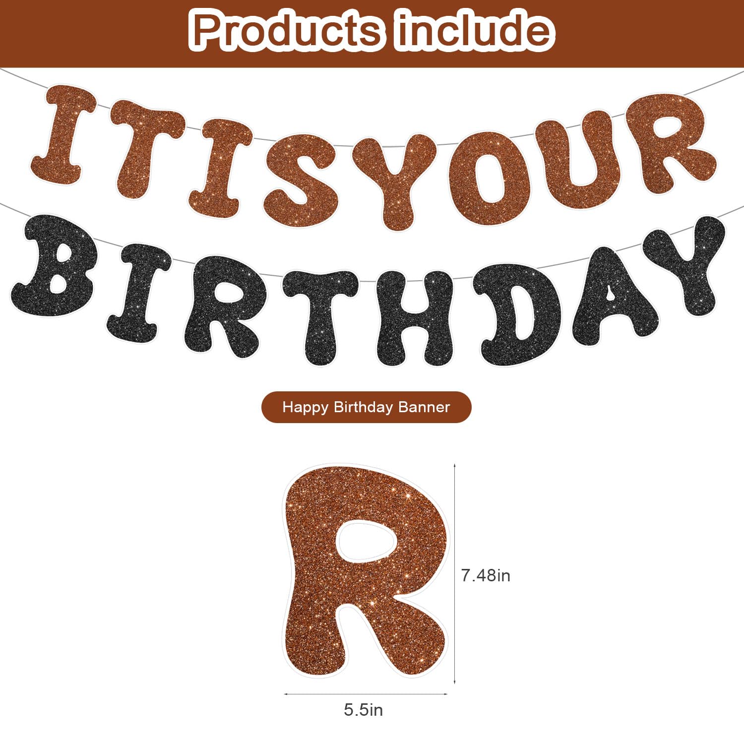 It Is Your Birthday Party Decorations Include The Office Happy Birthday Banner Cake Topper ,Ballons for It Is Your Birthday Party Supplies
