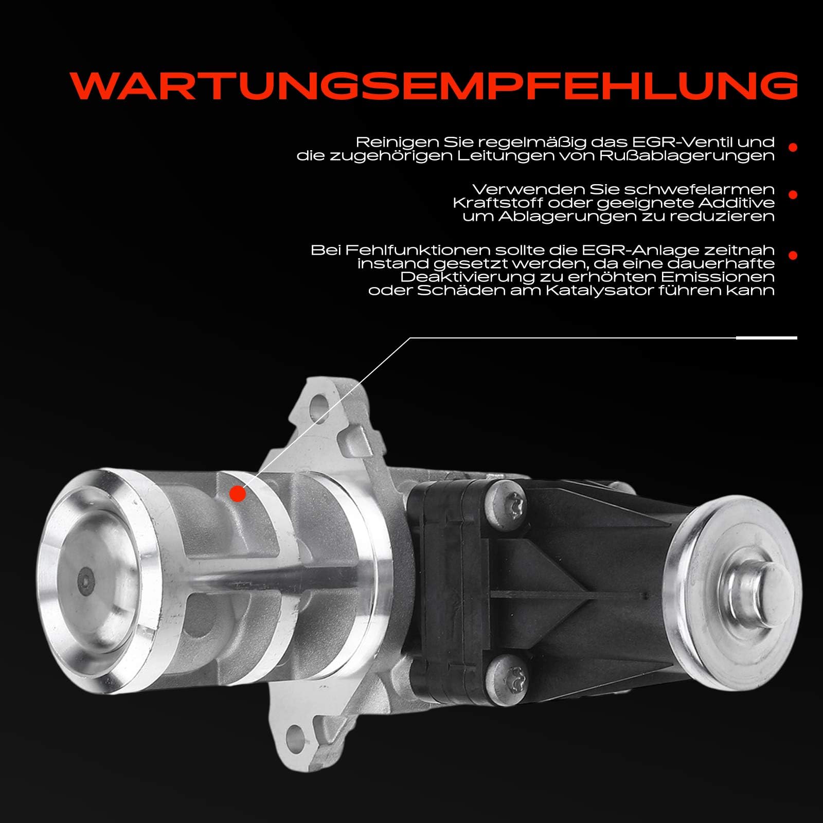 Frankberg Zawór AGR, kompatybilny z Grand Voyager V RT 2011-2021 Nitro 2011-2012 Cherokee KK 2011-2013 Wrangler III JK 2011-2017 Replace# 68142877AA