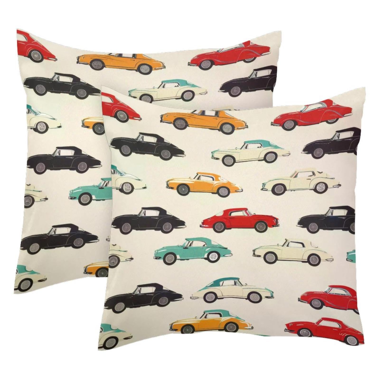 Housse de coussin velours lavable 50x50 pour protéger et rénover vos vieux coussins