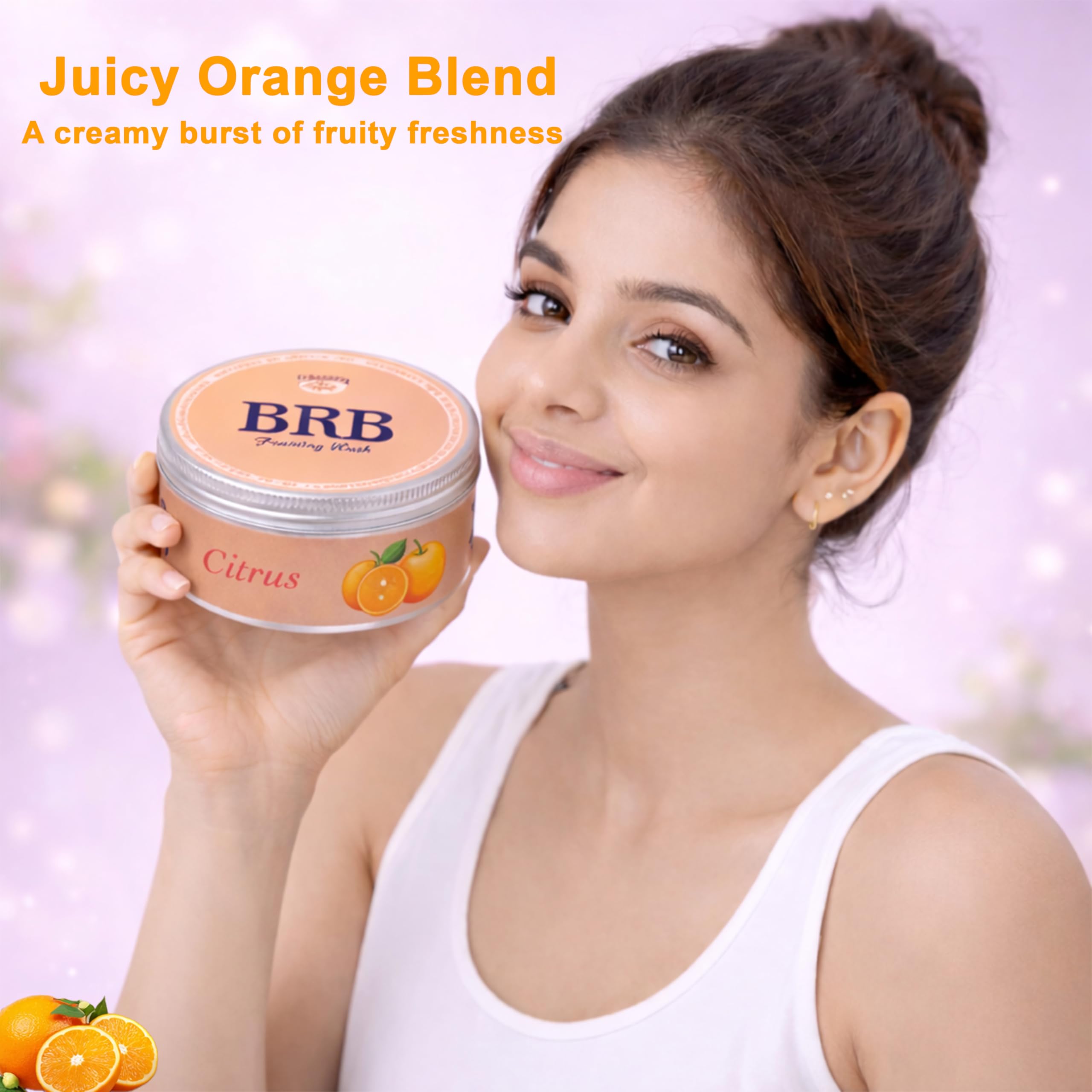 Code 11 BRB Baby Foaming Wash Orange | Gentle Moisturizing Body Cleanser | Soft Skin Care Daily Bath for Children 3