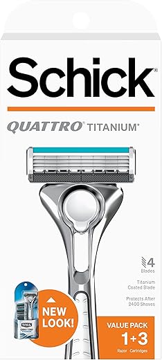 Best schick quattro titanium razor