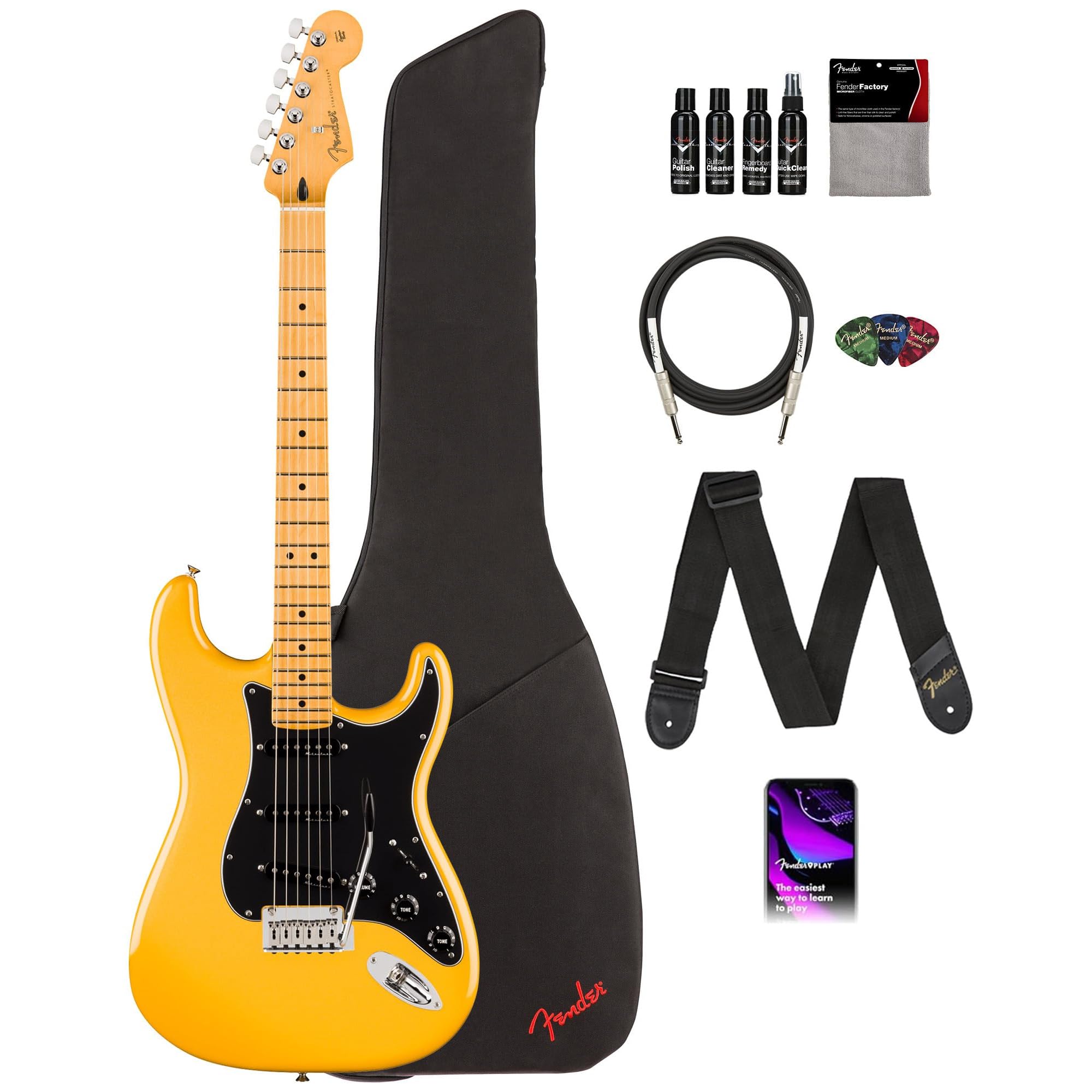 Amazon | Fender Player II Modified Stratocaster - サンシャイン