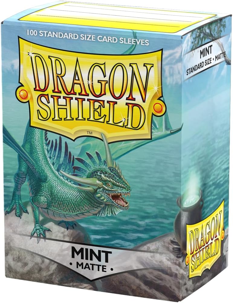 ドラゴンシールド(Dragon Shield) マットスリーブ 標準サイズ ミント 100枚 AT-11025