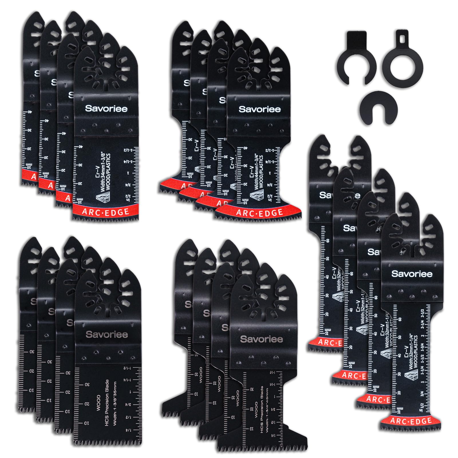 20PCS Oscillating Saw Blades