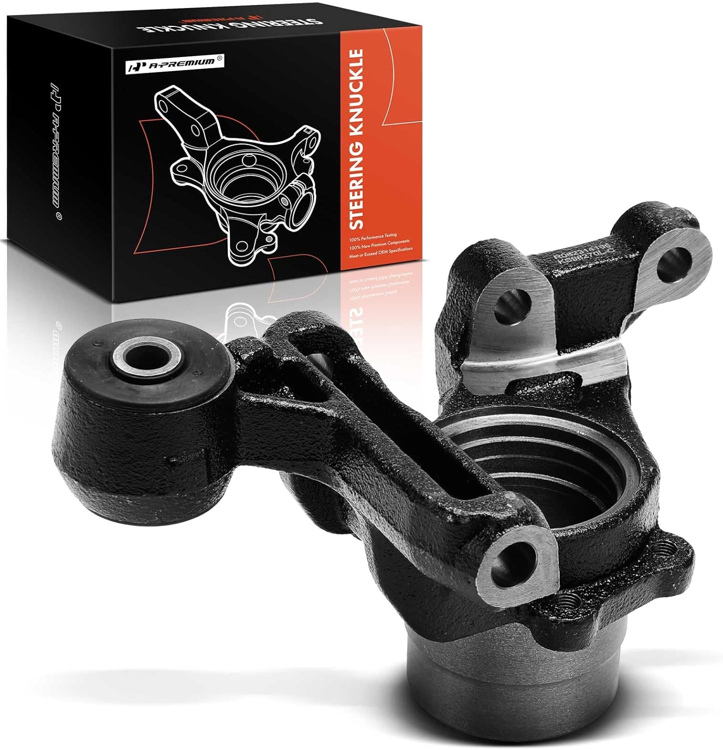 A-Premium Rear Right Suspension Steering Knuckle Compatible with Subaru Forester 2001-2007, Impreza 2001-2007, Passenger Side