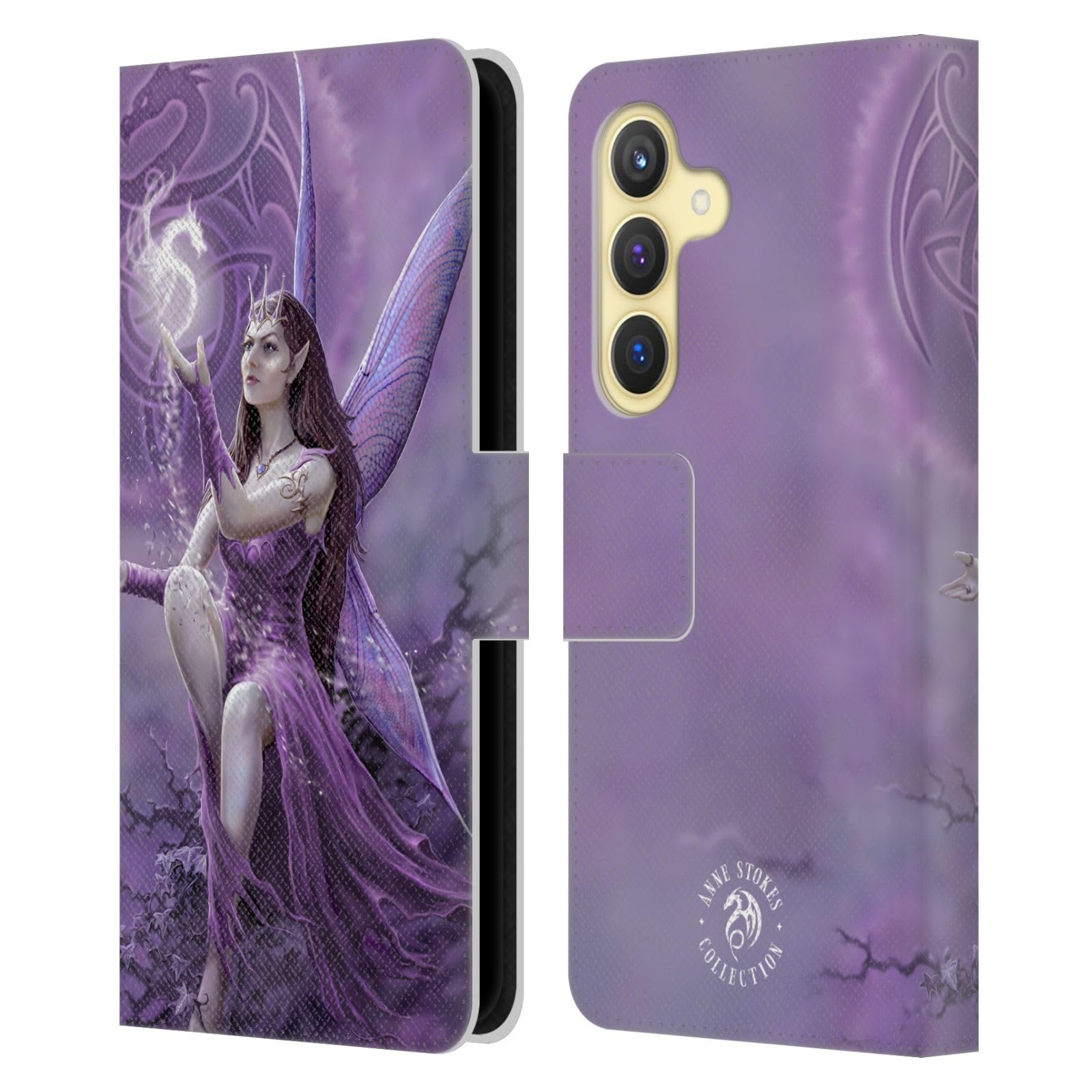 Funda libro Samsung S24 5G Anne Stokes ideal para el día a día 7