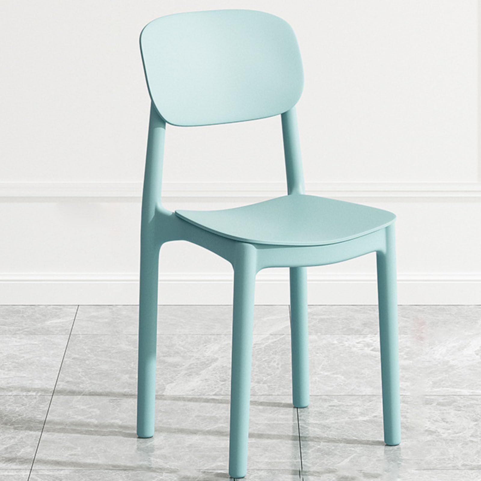 Chaise de café design et légère pour repas de cuisine et moments de détente