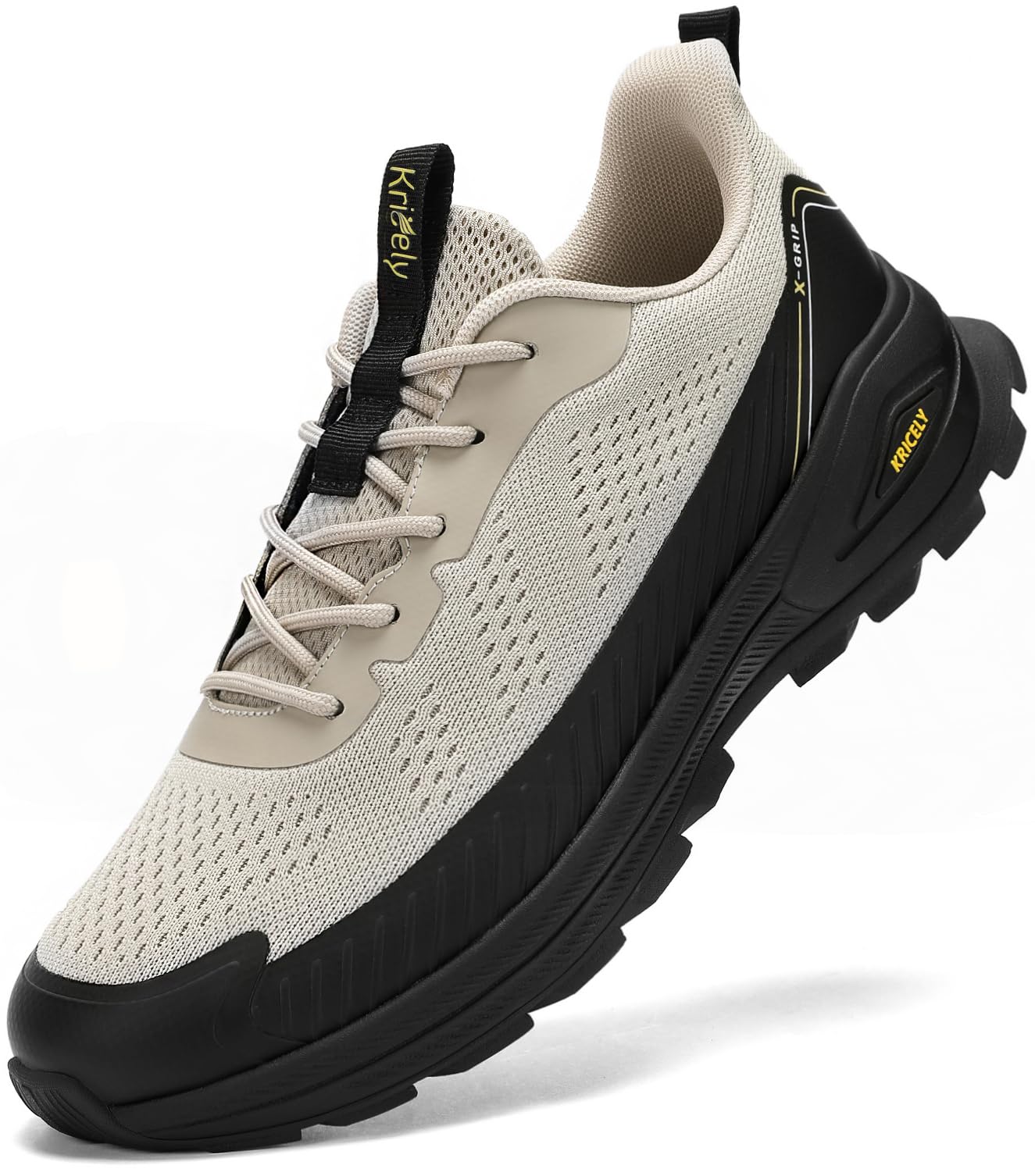 Kricely Zapatillas de Trail Running Hombre Zapatillas de Trekking Zapatos de Senderismo Ligero Antideslizantes AL Aire Libre Deporte Tenis Sneakers