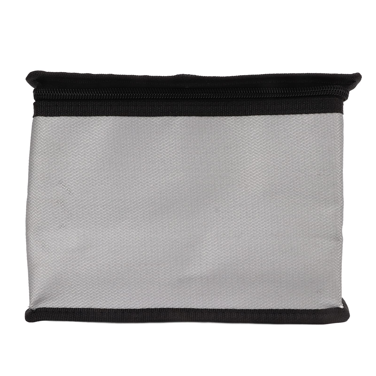 3PCS Lithium Battery Bag with Zipper Portable Fireproof Explosionproof Battery Storage Pouch for Charging and Travel PVC Fiber Material 3 Pack
