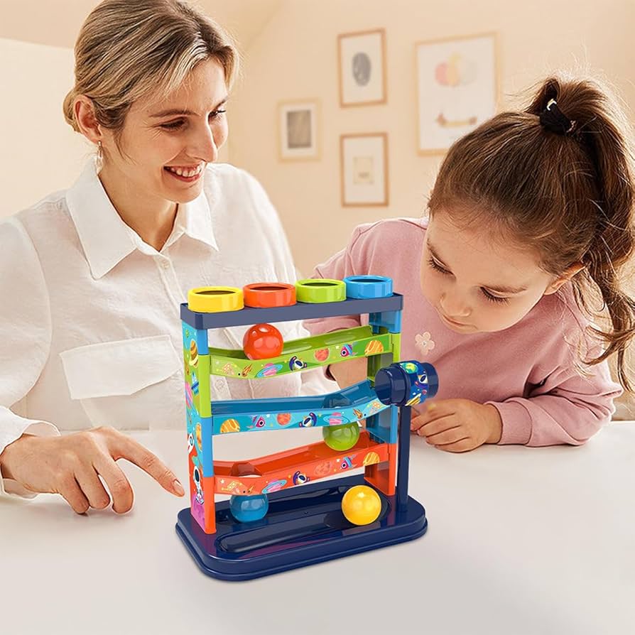 Amazon.co.jp: Ladruph スロープ トイ ボール コースター