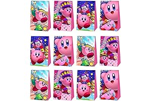 Celebrate with Kirby Charm: Ultimate 12-Piece Gift Bag Bonanza