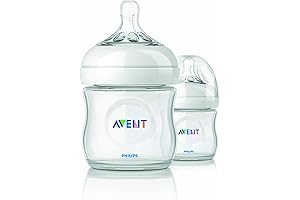 Philips Avent Natural 4oz Baby Bottles (2-Pack)