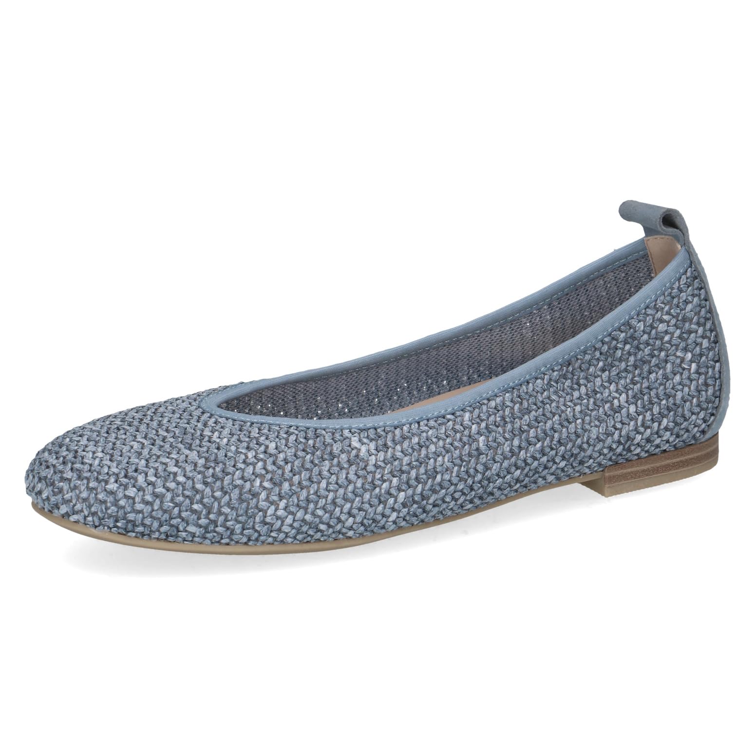 CAPRICE Women's Ballerinas with Heel, Blue (Blue Comb), 6 UK