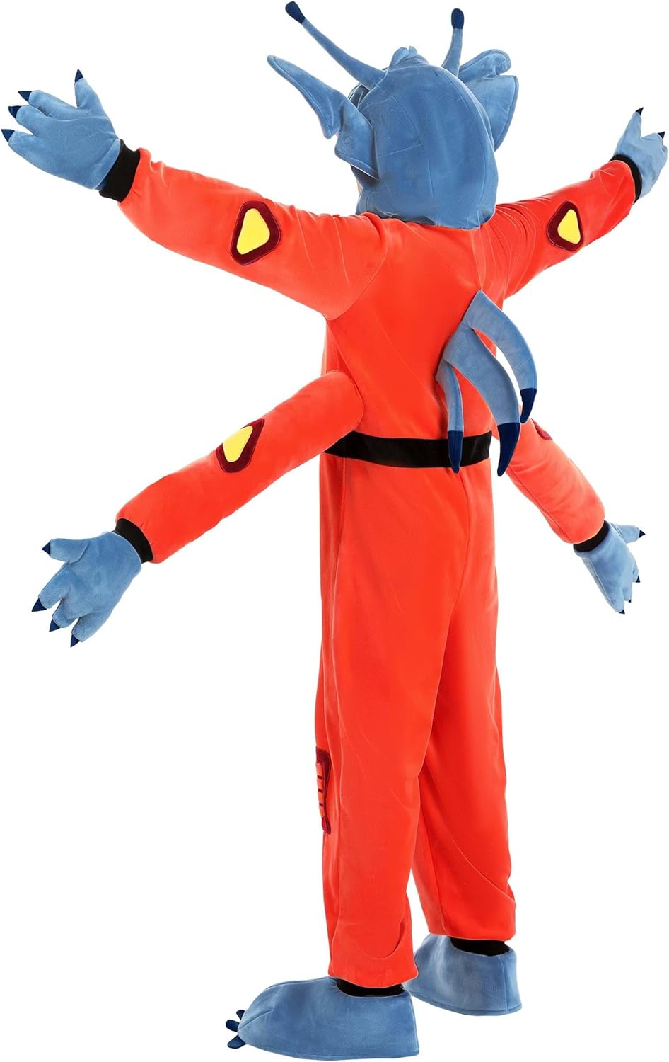 Disney Kid's Stitch Costume | Officially Licensed Alien Character Outfit With Jumpsuit, Gloves, And Shoe Covers