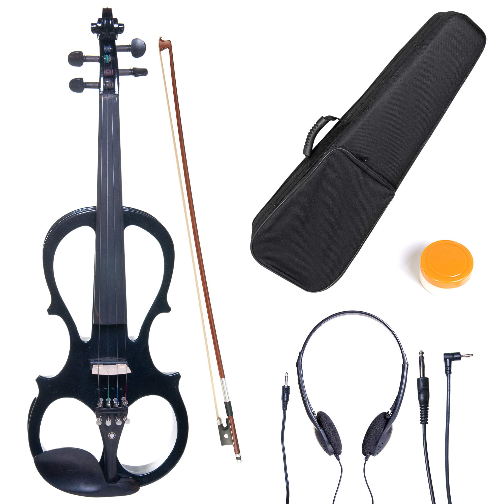 最終値下 cecilioエレキバイオリン 4弦 ヘッドフォン付き Amazon.com: Cecilio Electric Violin 4/4 Full Size Silent