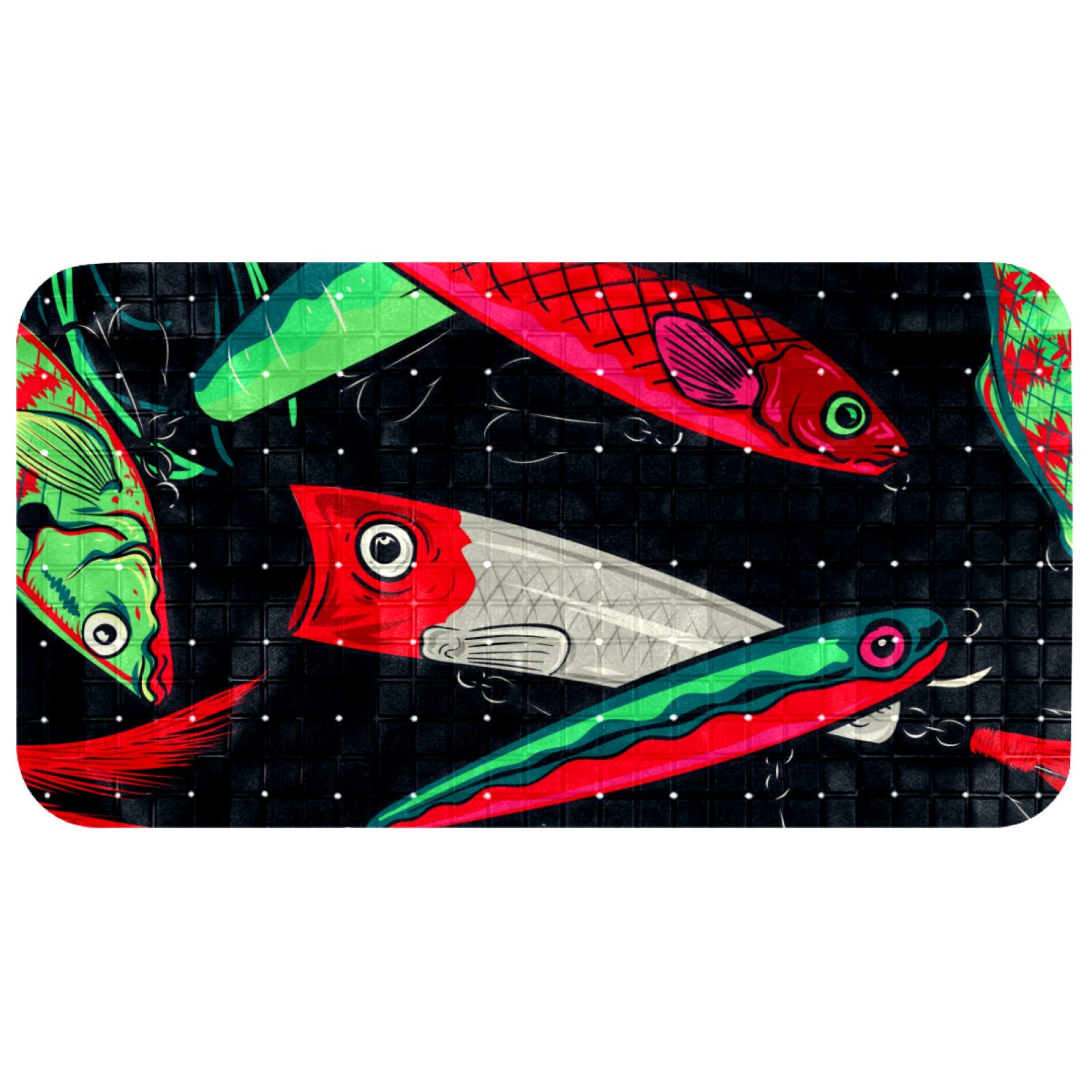 Tapis de bain ovale pour enfants et adultes lors de la douche quotidienne