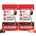 MYPB - Chocolate Peanut Butter Powder | 36g Protein | Natural | 900g x 2 - Makes 2X with Water | Gluten-Free Chocolate Spread | Best Alternative to Traditional Peanut Butter gallery image