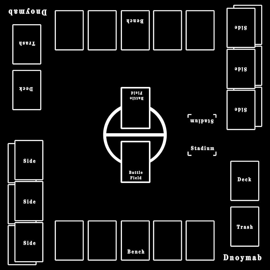 Amazon | Dnoymab フルサイズ プレイマット カードゲーム ラバー