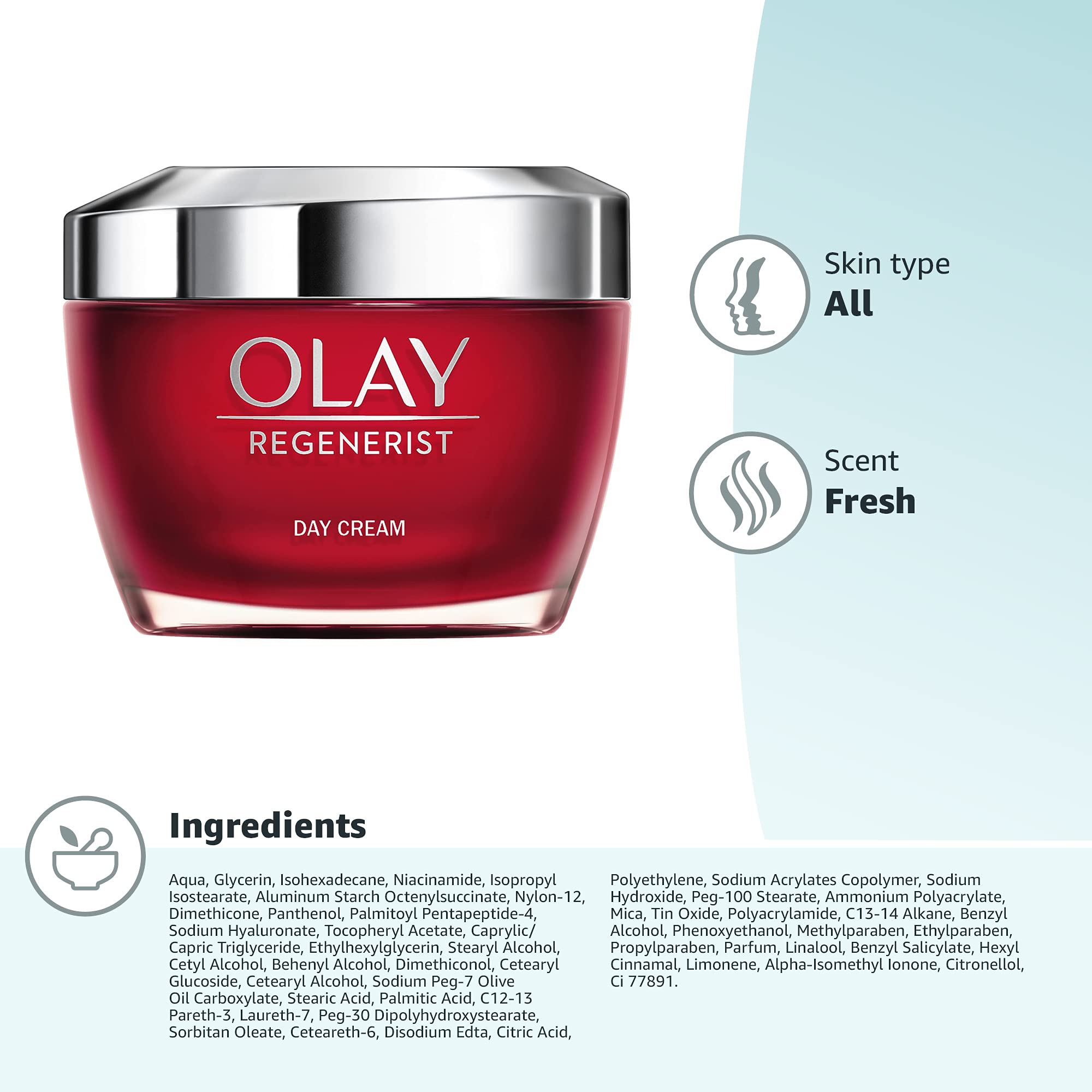 Buy Olay Regenerist Face Cream For Women, Moisturiser With Amino
