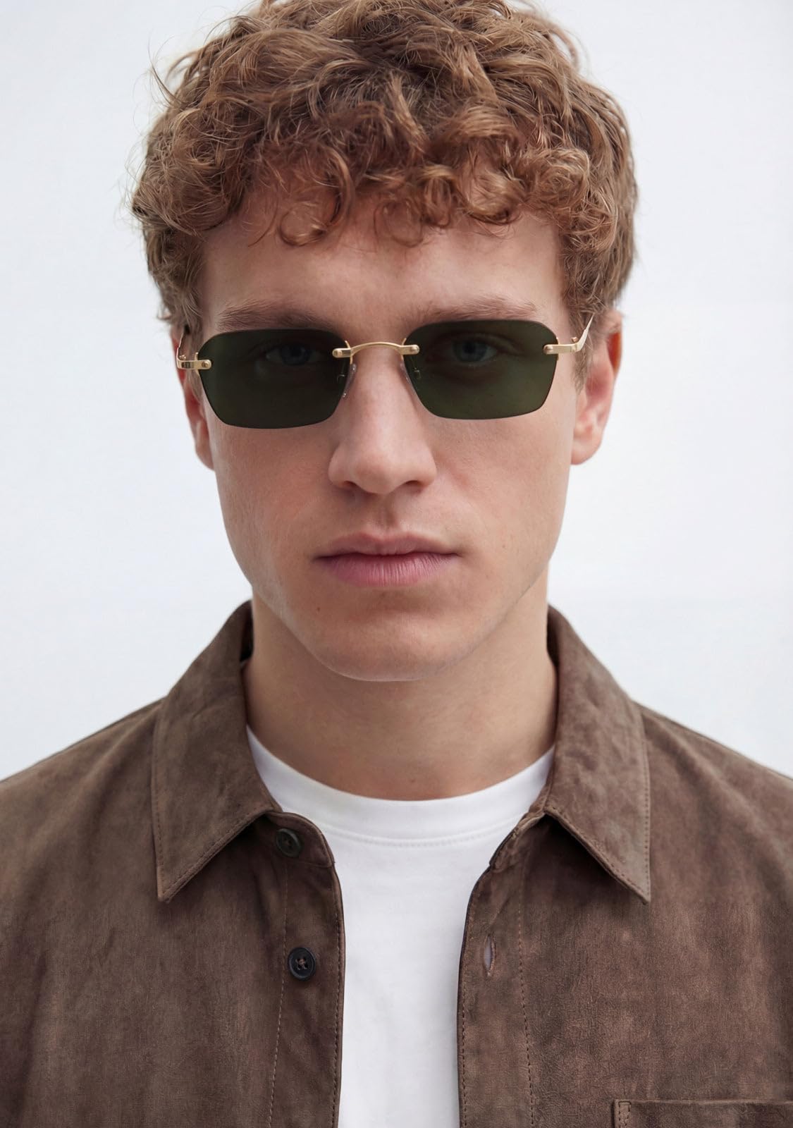 D.Franklin Occhiali da sole - Unisex - Con lenti protettive UV - Modello smith - Ottagonali - Per uomo e donna - Sunglasses