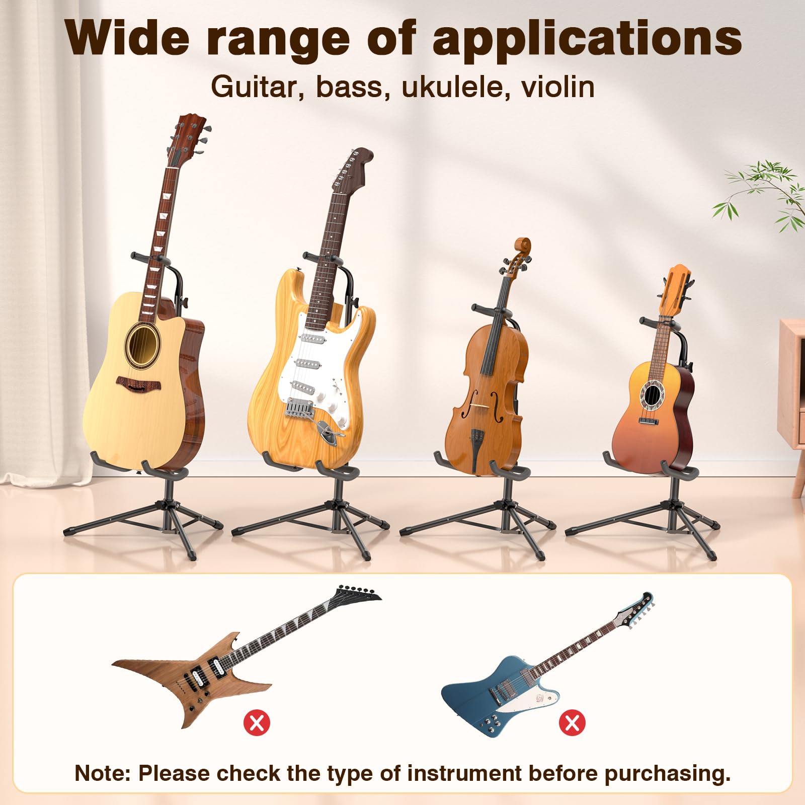 New Bee Guitar Stand Floor - Image 3
