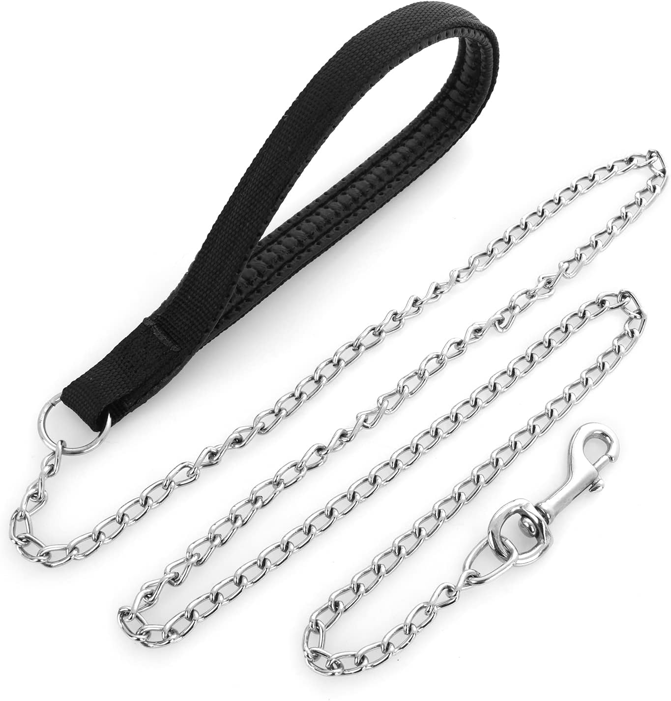 TIESOME Heavy Duty Dog Leash, Metal Dog Leash Dog Chain