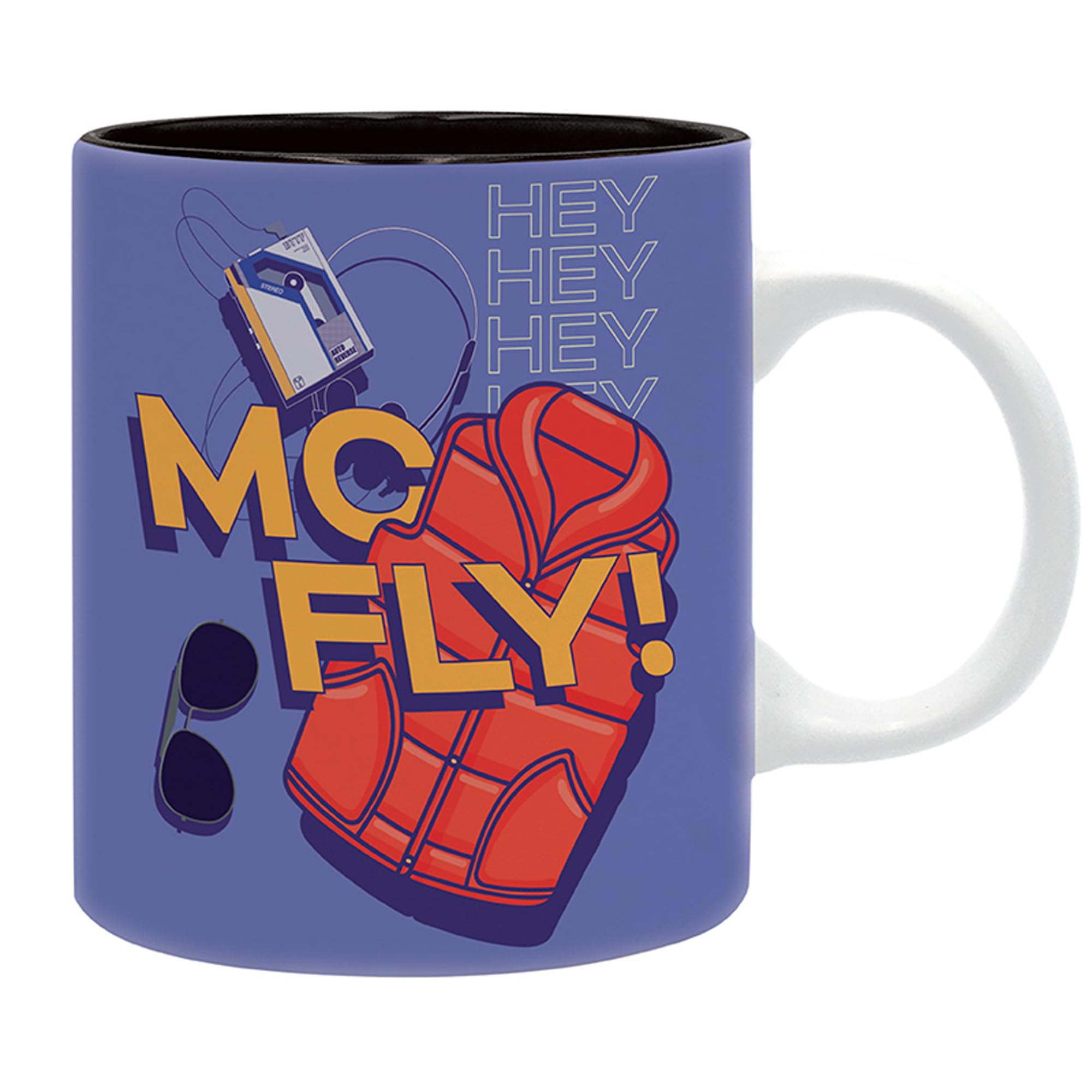 Abystyle Multi-Coloured - Retour Vers Le Futur Mug Hey Mcfly