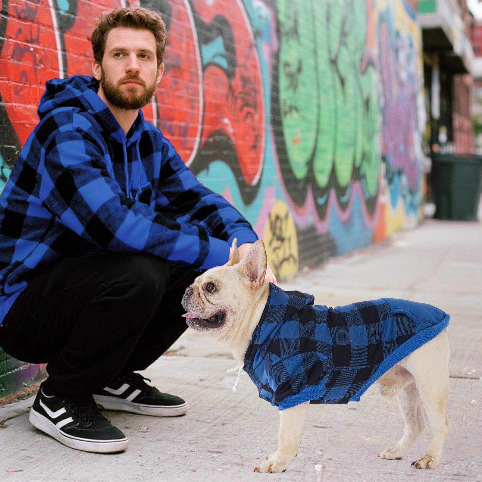 KOOLTAIL - Sudadera con Capucha para Perros de tamaño pequeño a Mediano