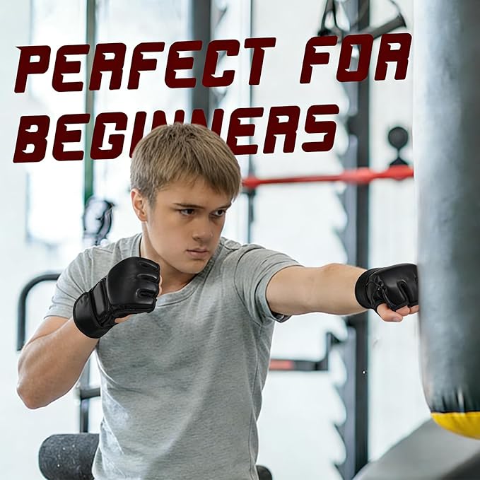 Guantes de Boxeo Sparring Cuero Sintético para Entrenamiento miniatura 7