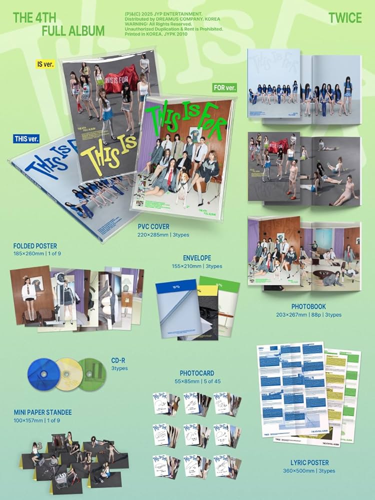 Amazon.co.jp: 【早期購入特典あり】 TWICE THIS IS FOR 4thフル