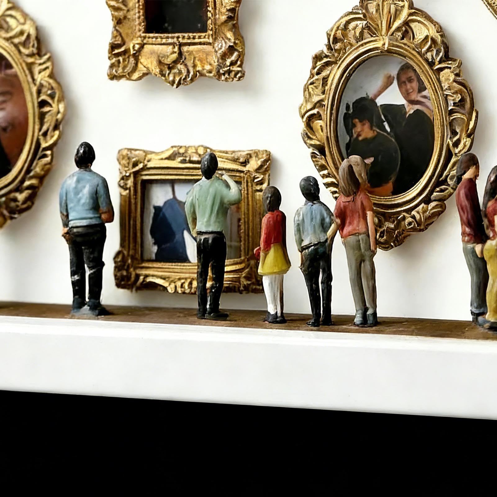 Silueta de museo con de recuerdo con iluminación