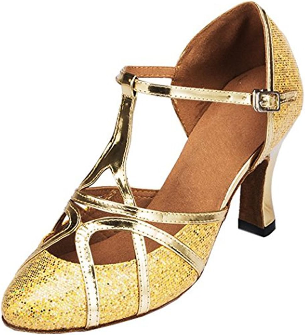 8cm Glitter Gold