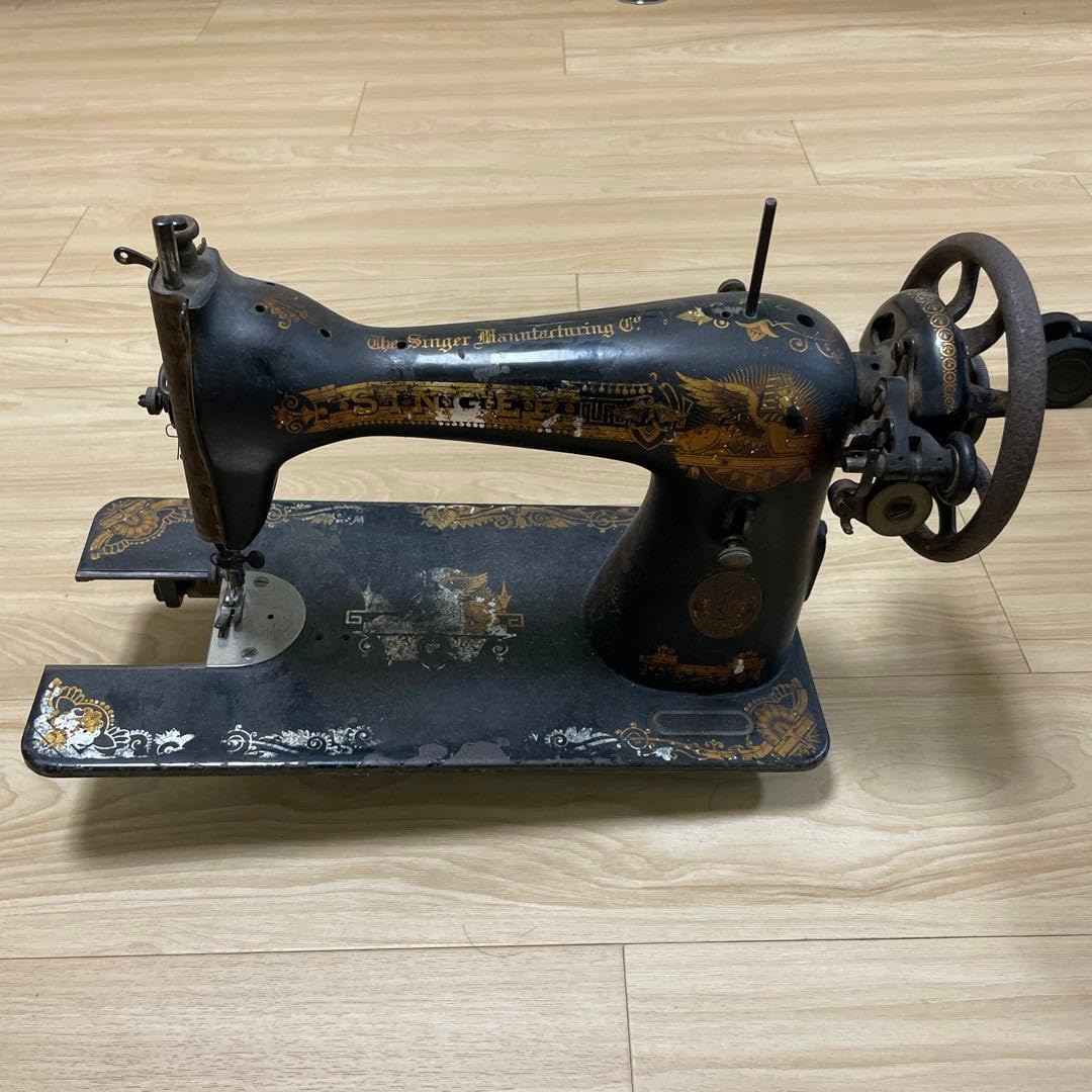 1923年製　スコットランド　クライドバンク工場　ビンテージ　シンガー　ミシン Amazon.co.jp: シンガーミシン 1925年製 スコットランド クライド