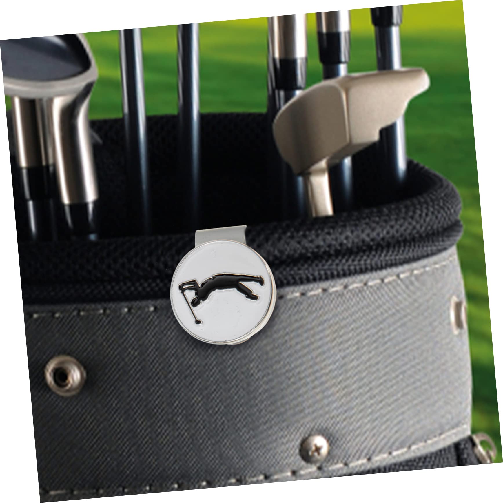 Milisten Magnetische Golf Hut Clips Tragbare Golf Ballmarkierer Für Hüte Mützen Und Bekleidung Praktische Golfaccessoires Für Herren Und Damen